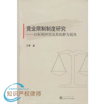 竞业限制制度研究——以权利冲突及其化解为视角 - 学术专著