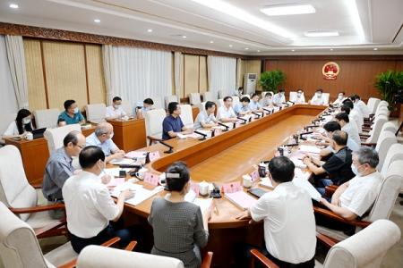 全国人大黄河保护法立法调研组在山东调研