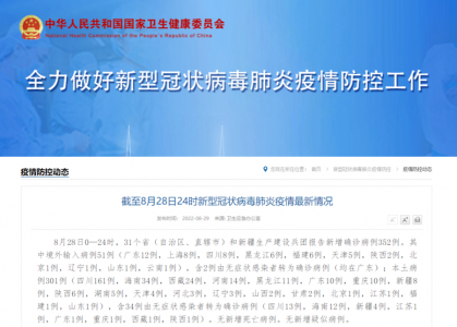 ·国家卫健委：28日新增本土“301+1255”例