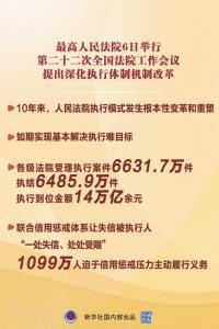 ·全国法院工作会议提出深化执行体制机制改革