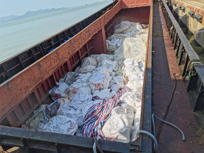 广东汕头海警局查获走私冻品约145吨&nbsp;案值约1160万元