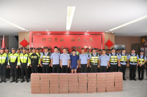 奥运冠军走进中山沙溪警营&nbsp;&nbsp;为蓝卓义警打CALL